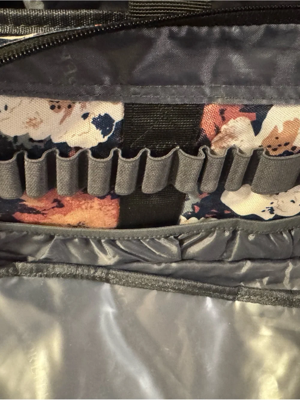 Floral Cricut machine carrier in Navy, Blush & Cream